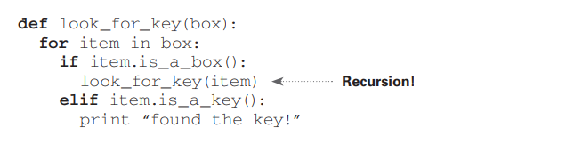 Recursion approach